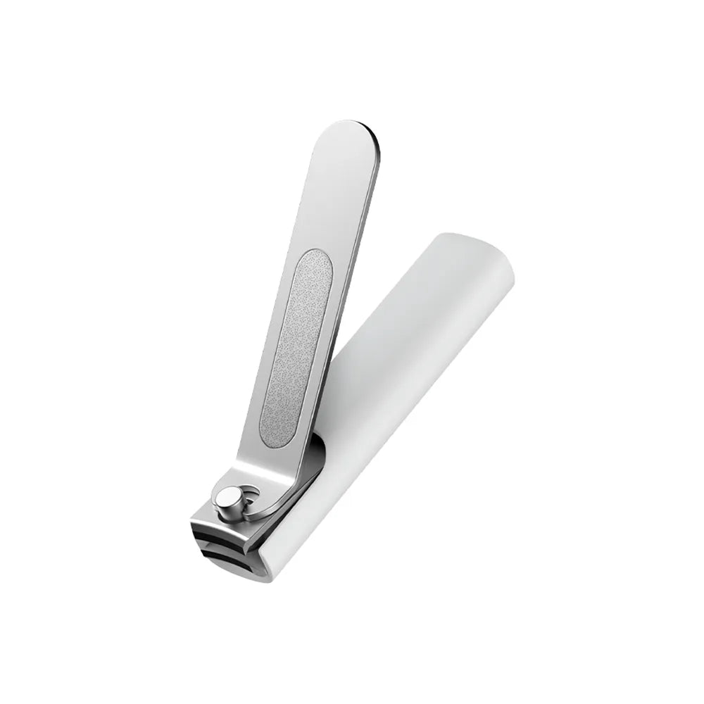 CORTADOR DE UNHAS EM AÇO INOX COM COLETOR DE RESÍDUOS