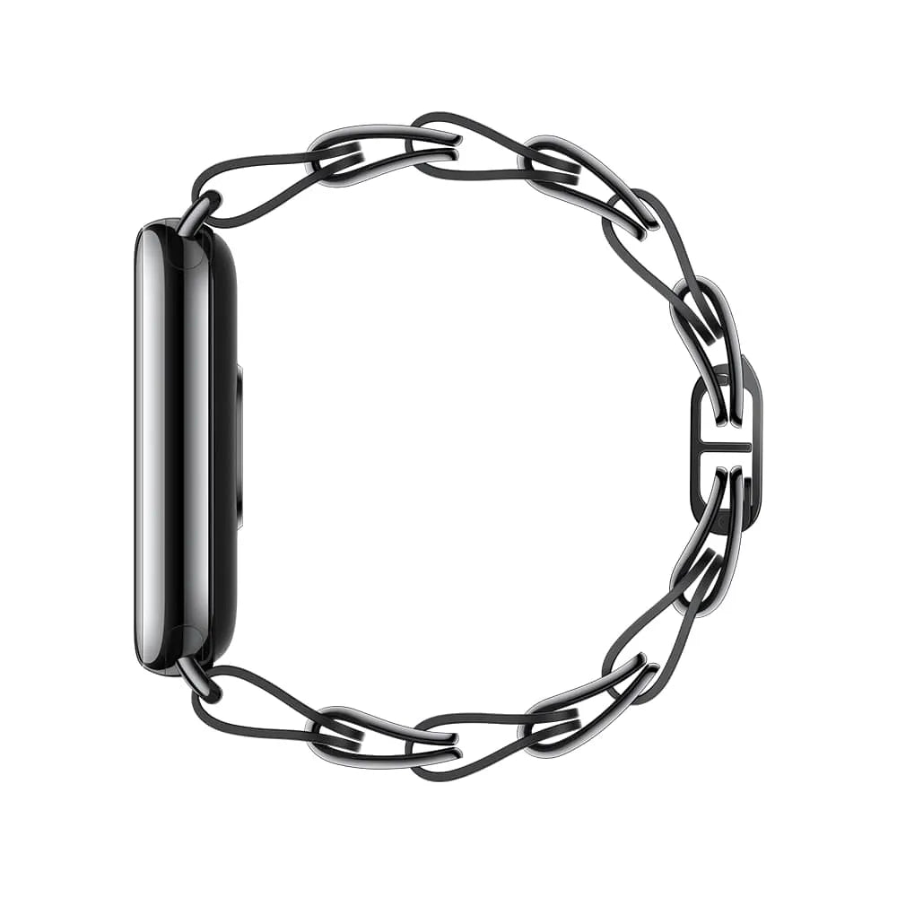 BRACELETE TRANÇADO DE METAL PARA XIAOMI SMART BAND 8