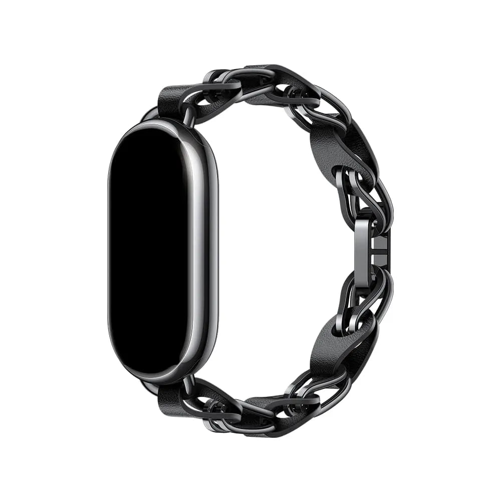 BRACELETE TRANÇADO DE METAL PARA XIAOMI SMART BAND 8